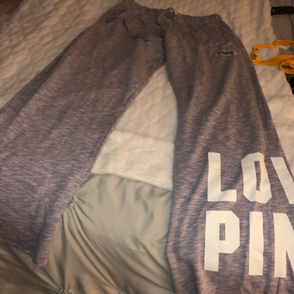 Lavender purple PINK sweatpants size small